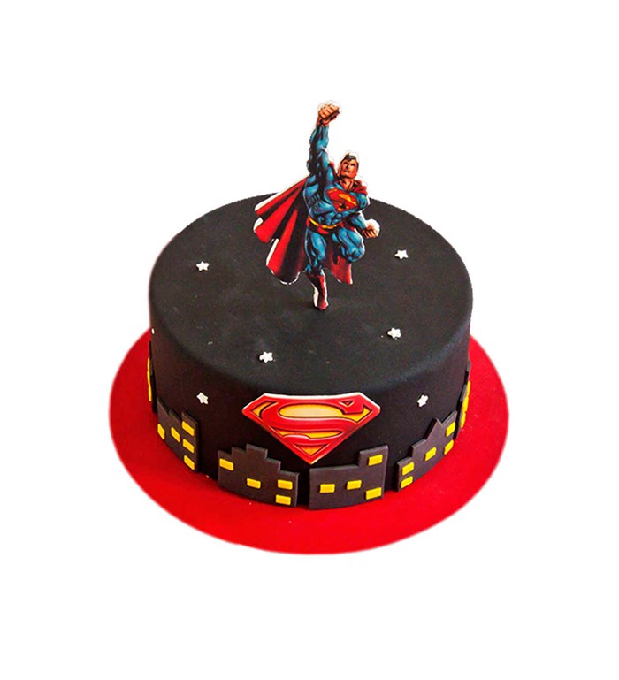 çocuk superman pasta