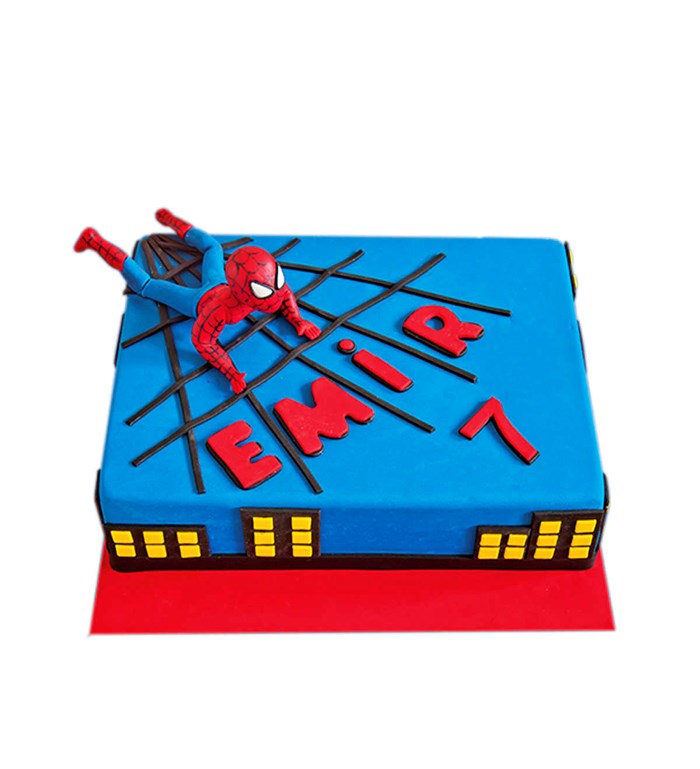 örümcek adam pastası