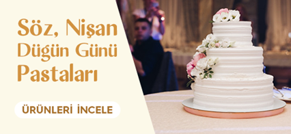Online Düğün, Nişan, Söz , Evlilik, Sünnet  Pasta Siparişi